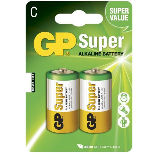 Батарейка GP SUPER ALKALINE 1.5V 14A-U2