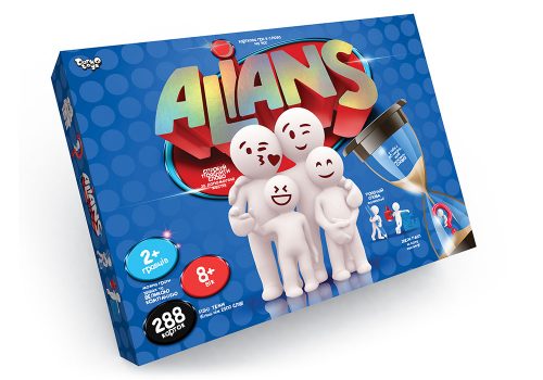 Настольная развлекательная игра "ALIANS" укр