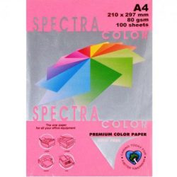 Папір кольор. А4 80 г/м (100 арк.) неон SPECTRA COLOR Cyber HP Pink 342 (рожевий)