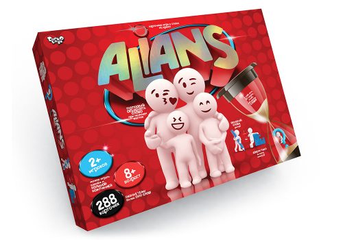 Настольная развлекательная игра "ALIANS" рус