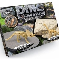 Набор для проведенния розкопок "DINO EXCAVATION" динозавры укр.(6)