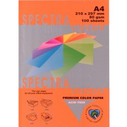 Папір кольор. А4 80 г/м (100 арк.) інт. SPECTRA COLOR Saffron 240 (помаранчевий)